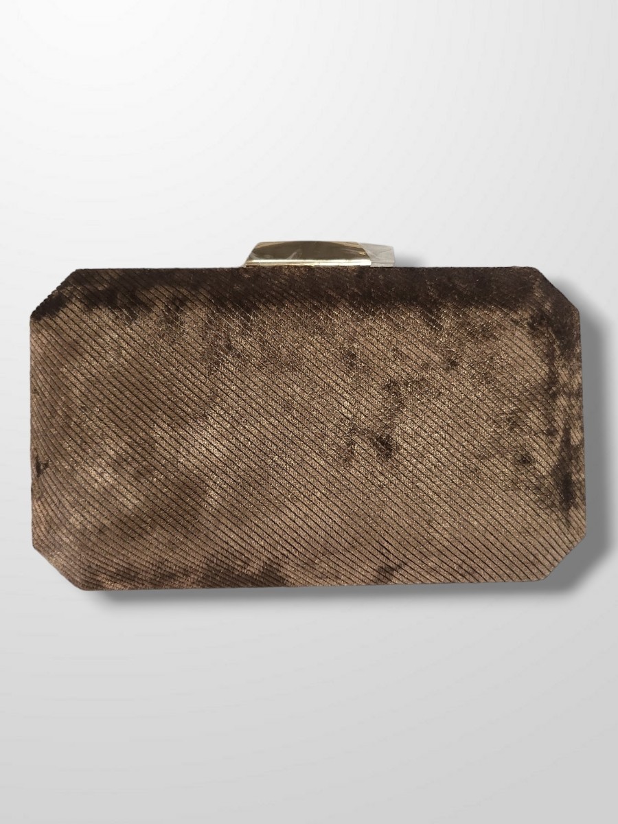 Clutch terciopelo