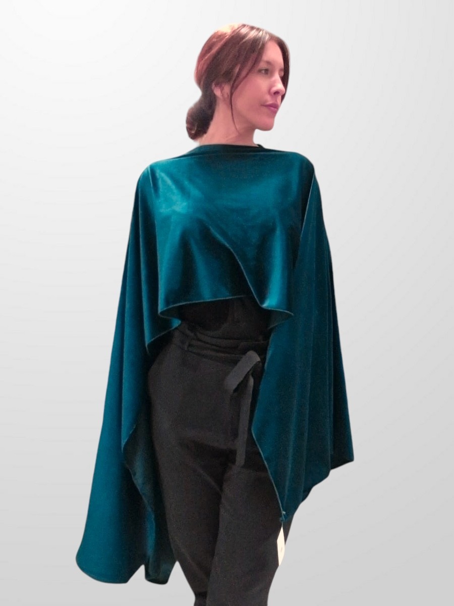 Capa de terciopelo chal 2