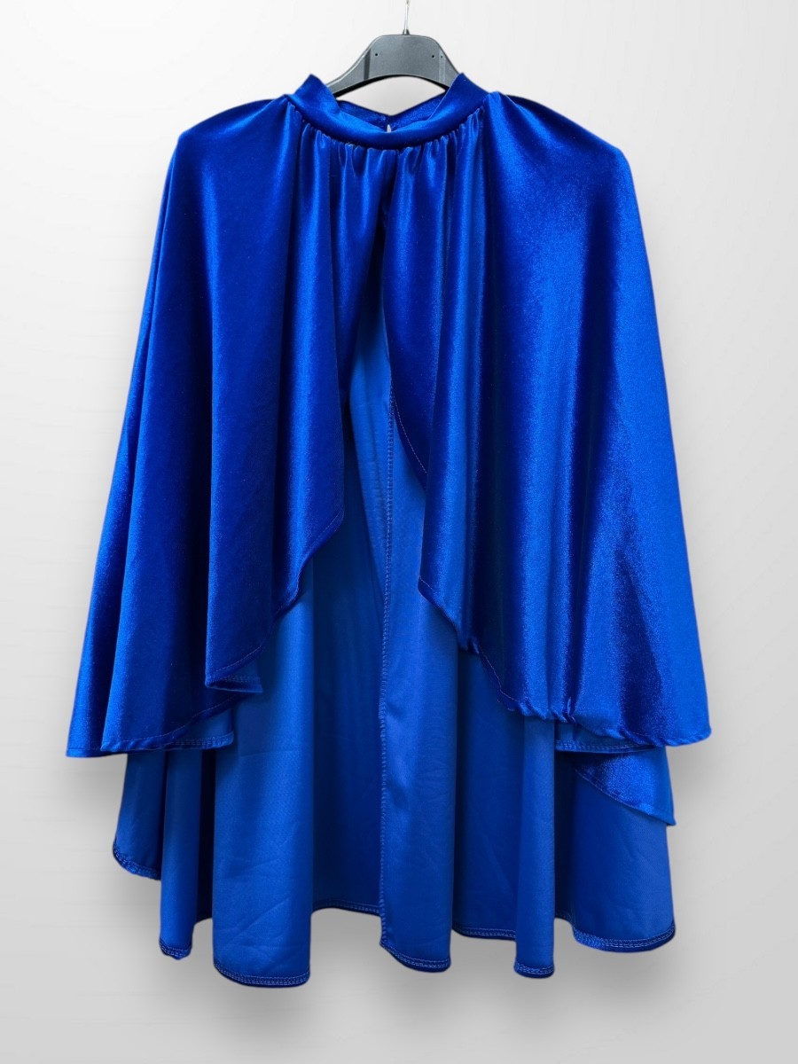 Capa de terciopelo corta 2