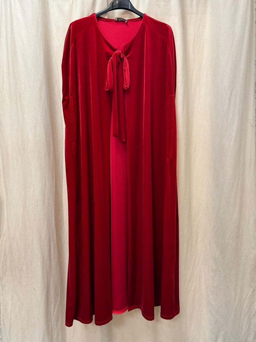 Capa de terciopelo larga 2