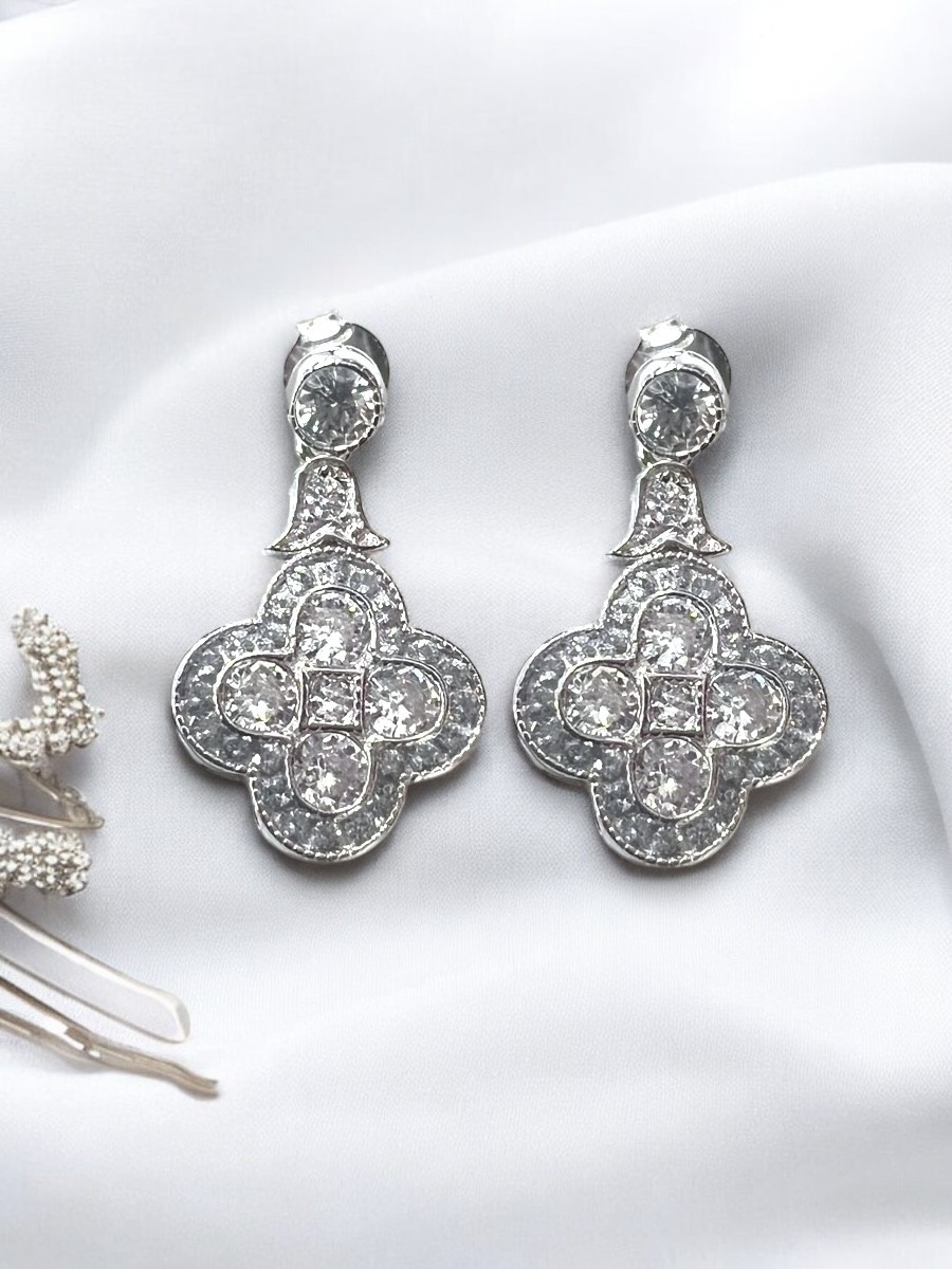 Pendientes novia Clara