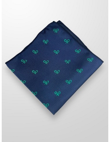 Pañuelo azul raquetas
