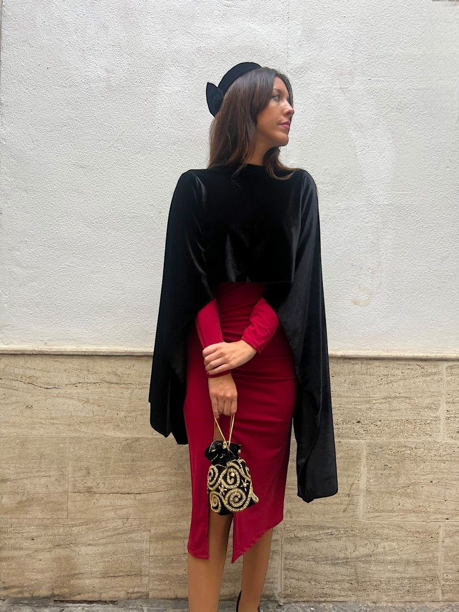 Alquilar pilbox terciopelo Kate