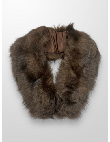 Cuello de pelo sintético