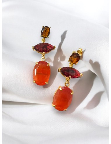 Pendientes Dama Naranja