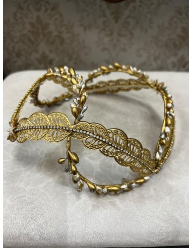 Corona de novia envolvente Raquel