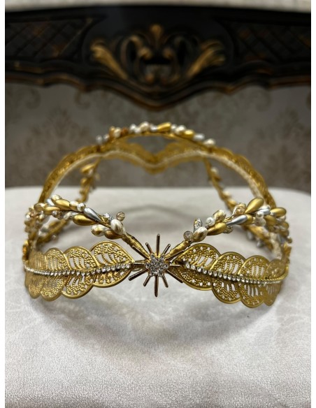 Corona de novia envolvente Raquel