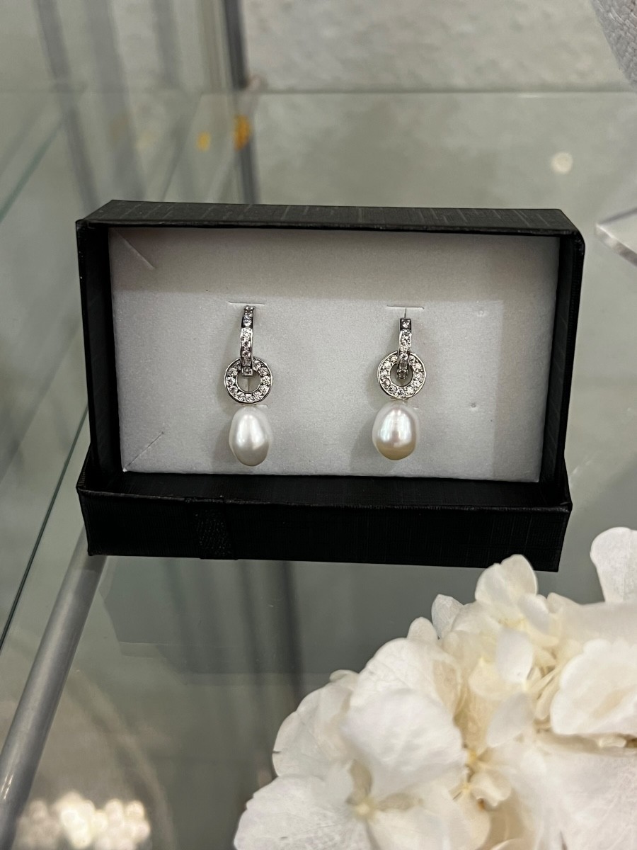 Pendientes novia Isabel