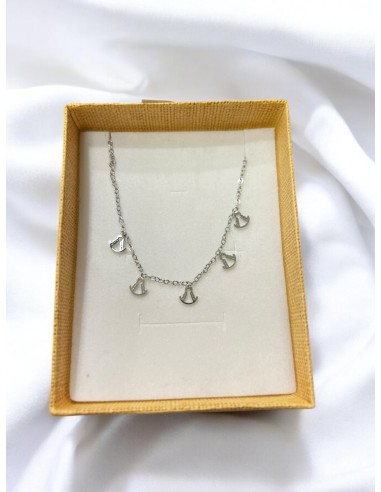 Cadena mini vírgenes del Rocio de acero