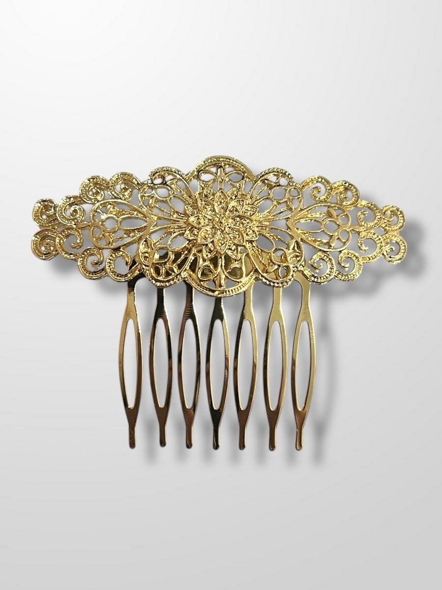 Peinecillo dorado clasico