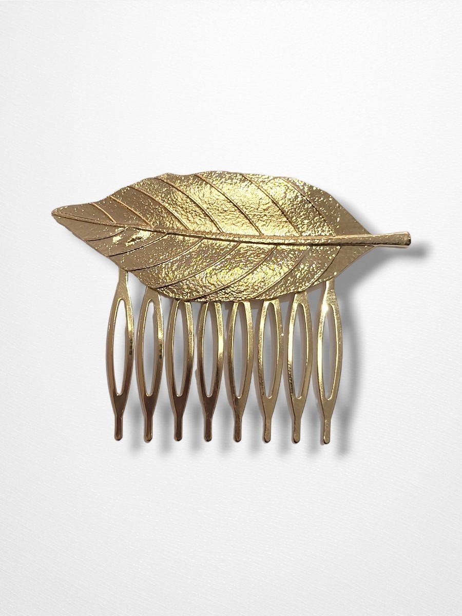 Peinecillo dorado hoja