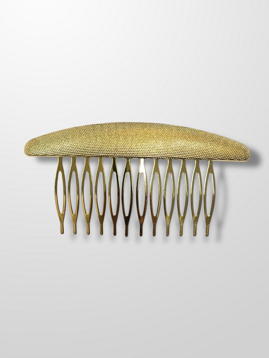 Peinecillo dorado elegante