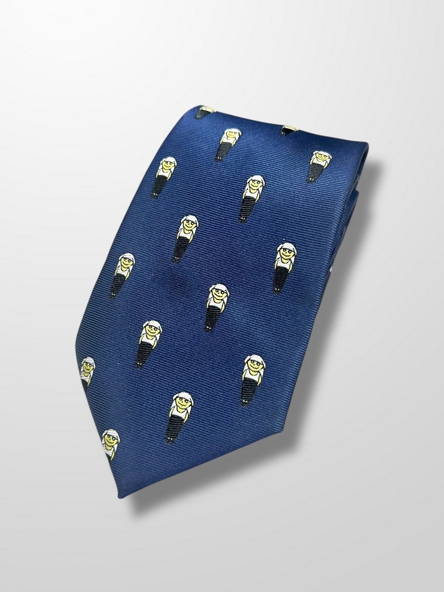 Corbata azul costaleros