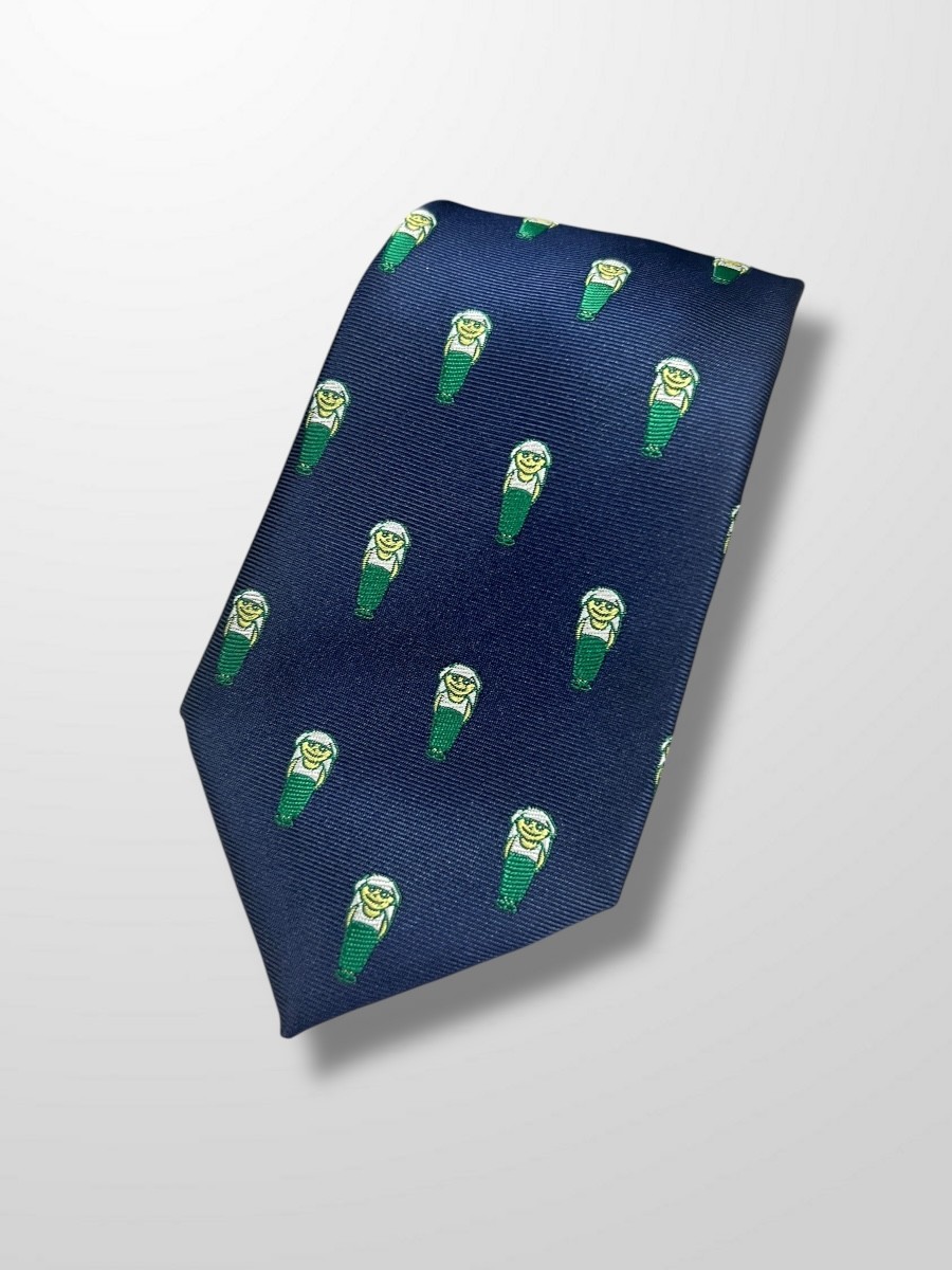 Corbata azul costaleros 2