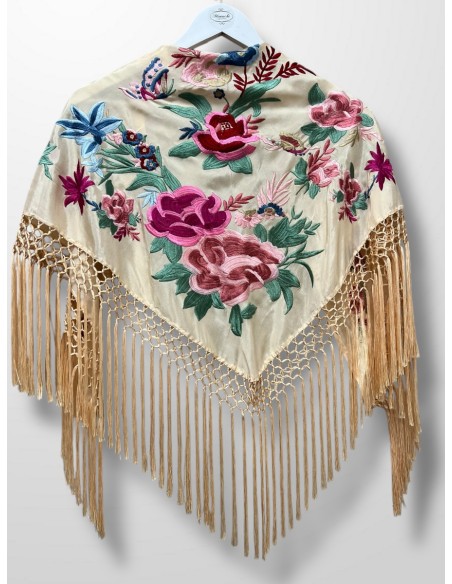 Mantoncillo Anastasia flor maquillaje niña