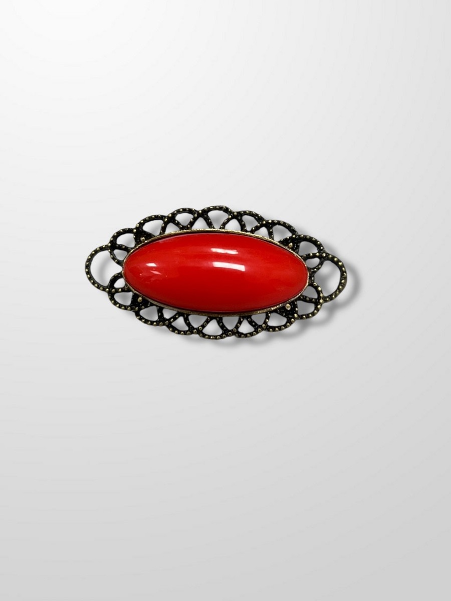 Broche ovalado color 2