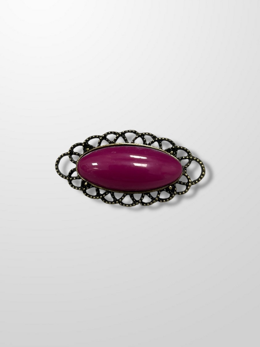 Broche ovalado color 2