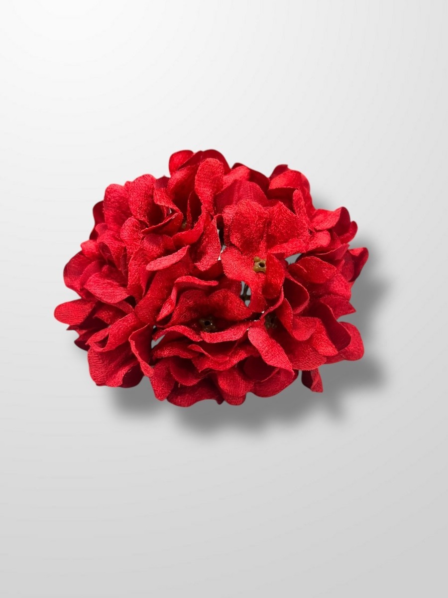 Hortensia de terciopelo