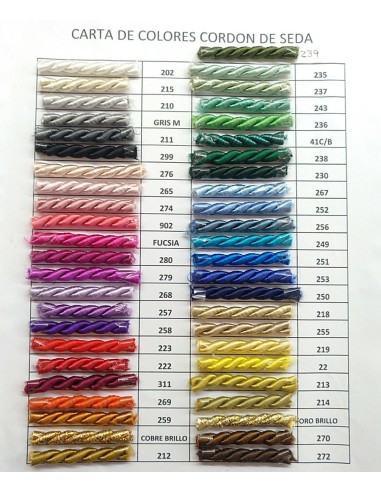 Bolso cordón de seda Concha