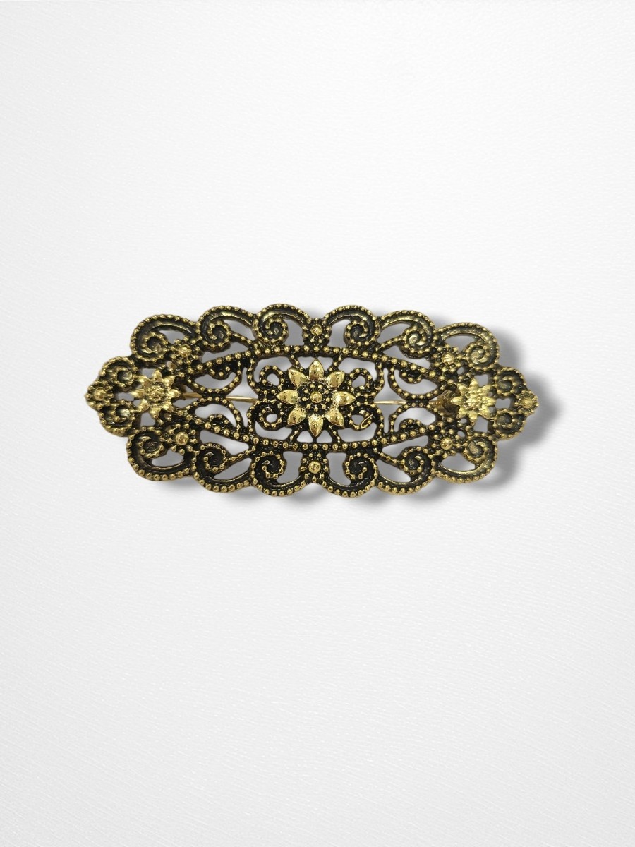 Broche bronce clasico mini