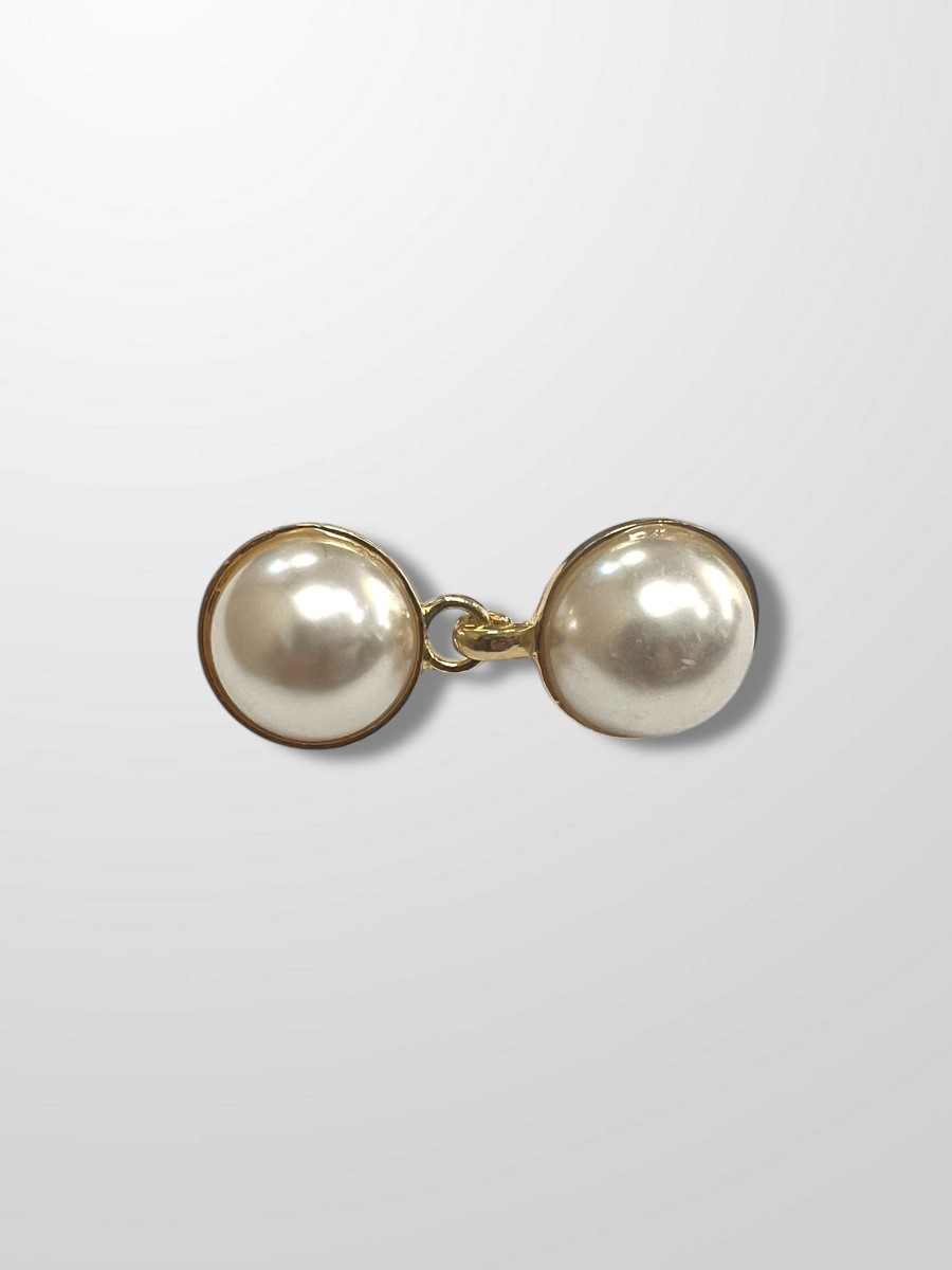 Broche enganche perlas
