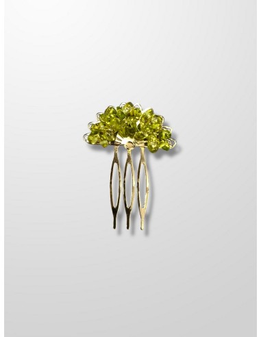 Peinecillo abanico piedras peque