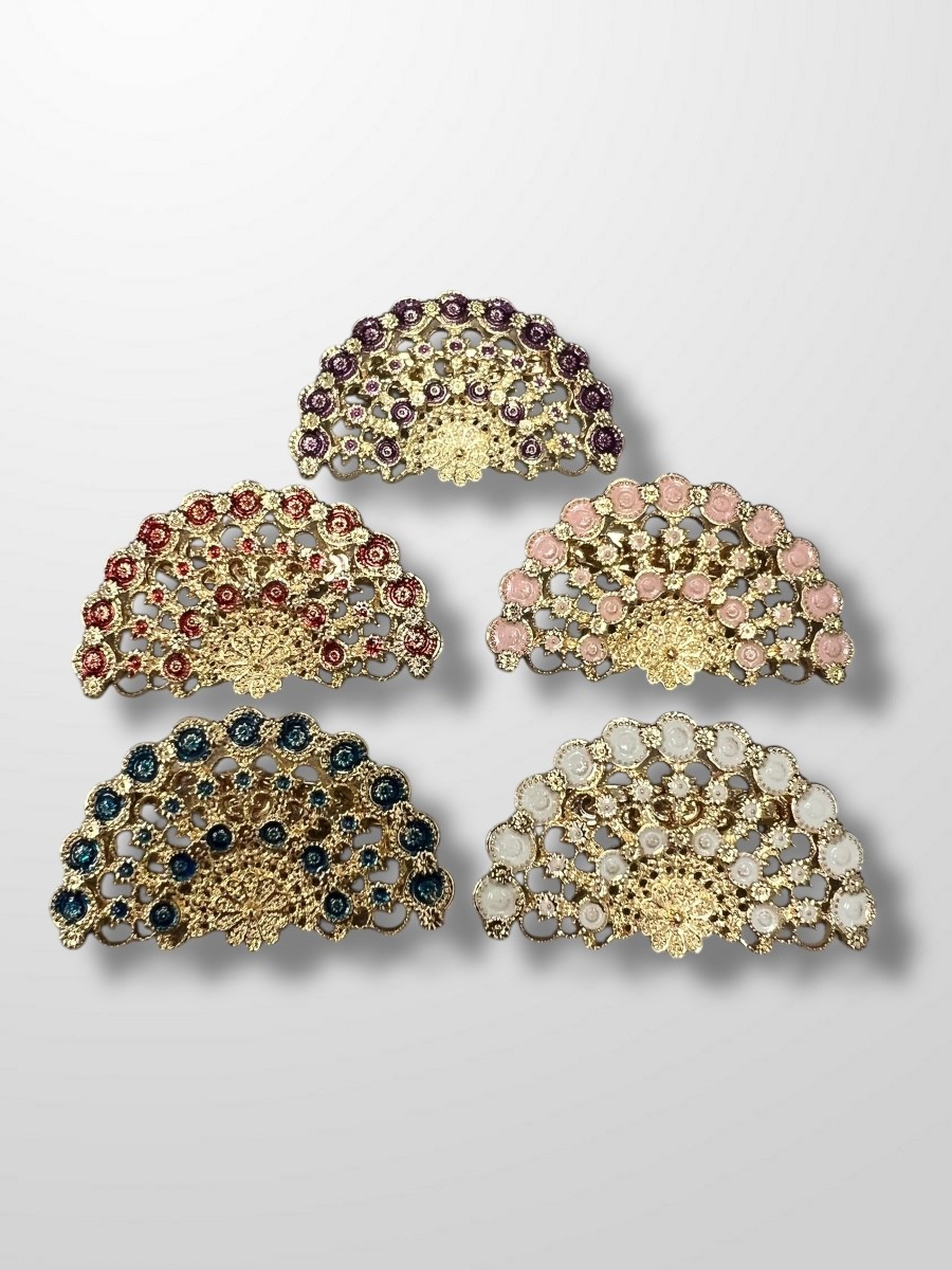 Broche abanico color 2
