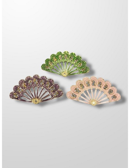 Broche abanico color 1