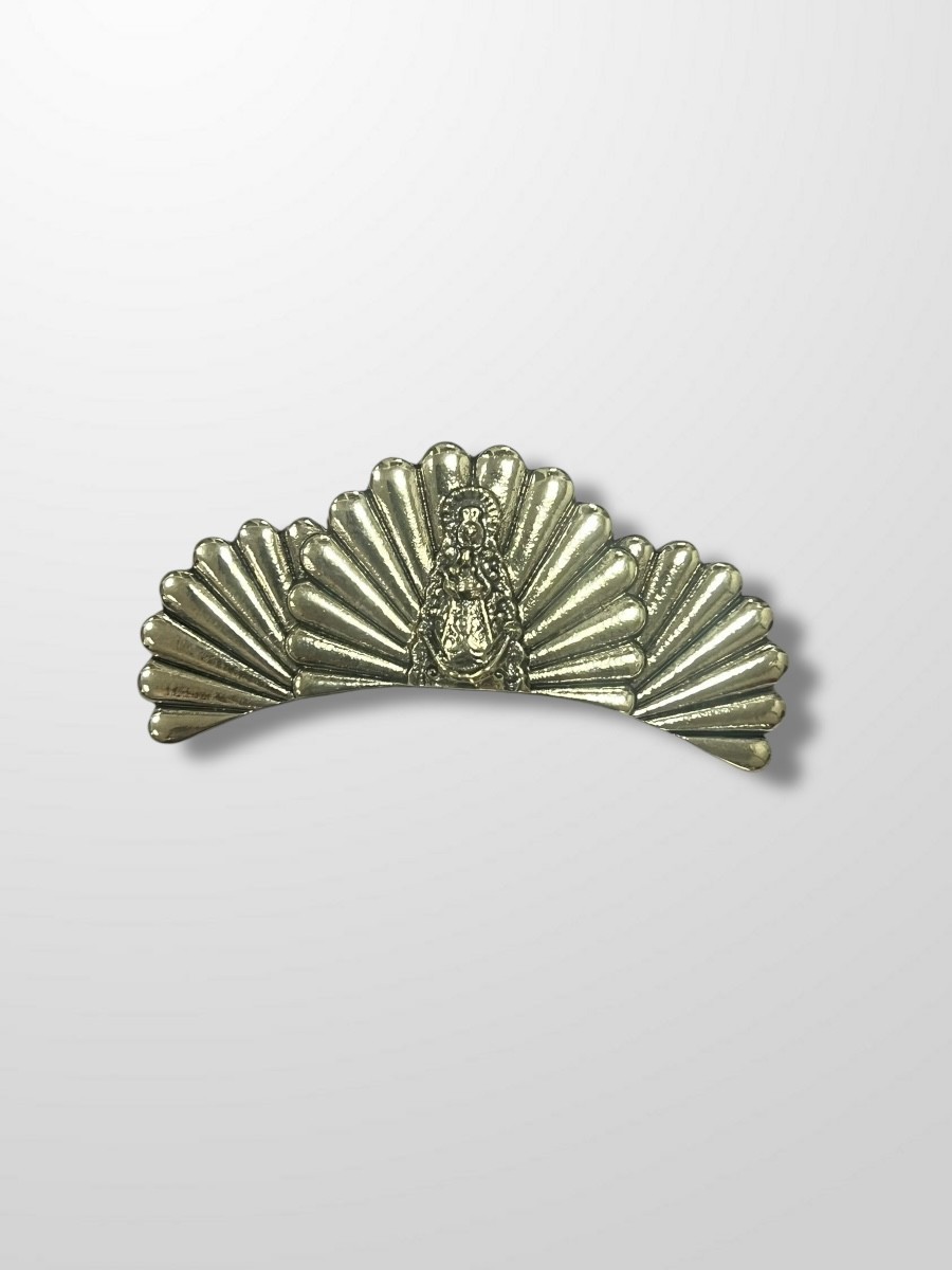 Broche bronce santuario del Rocío