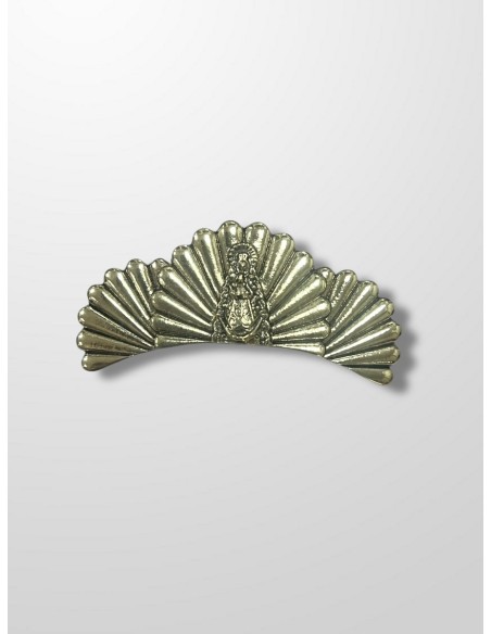 Broche bronce santuario del Rocío