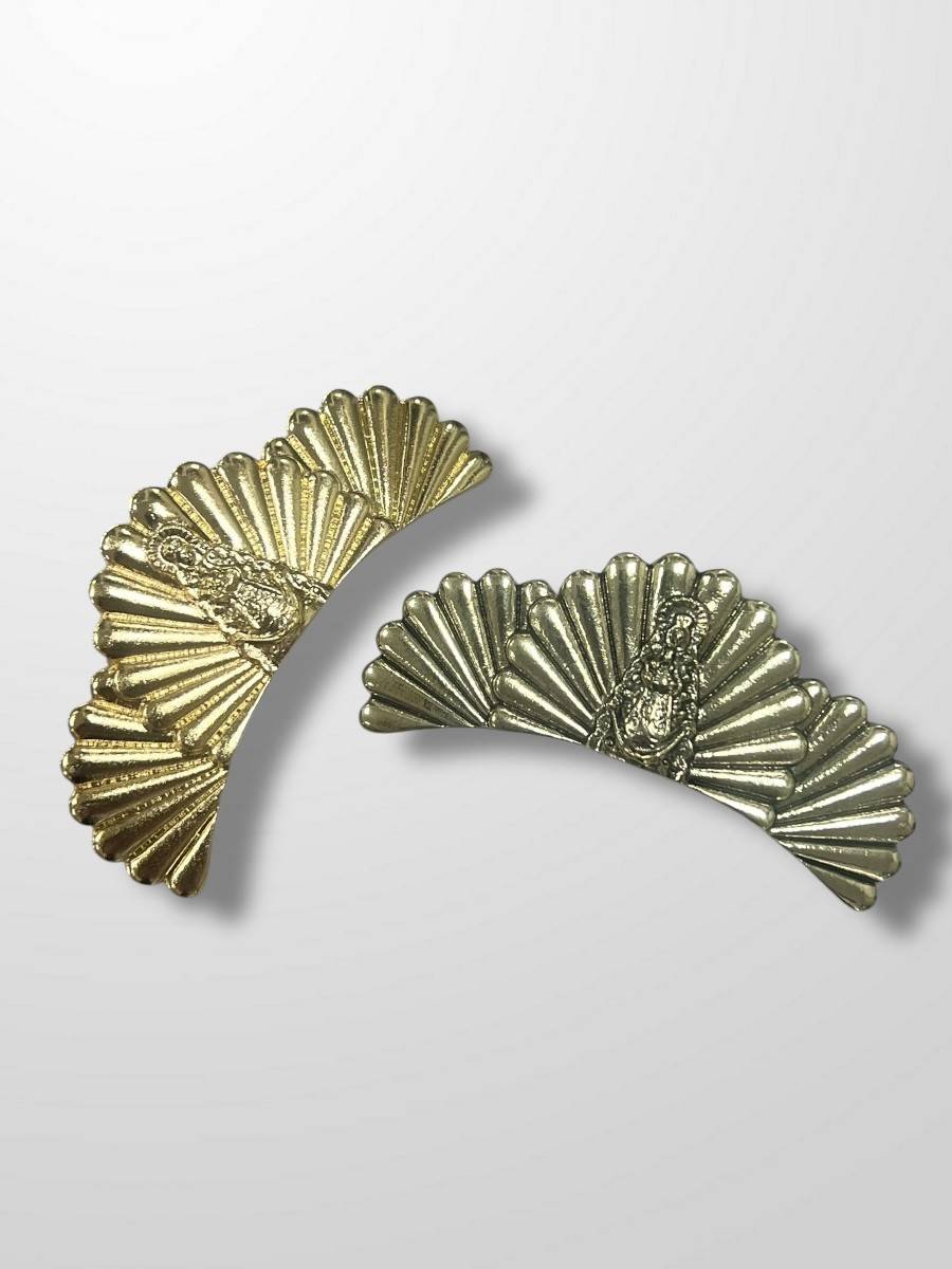 Broche bronce santuario del Rocío 2