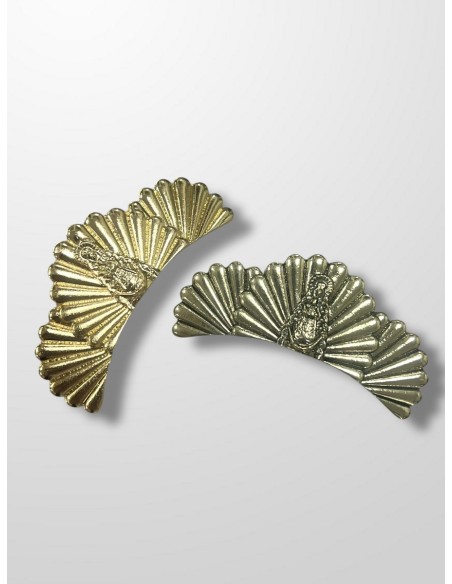 Broche dorado santuario del Rocio