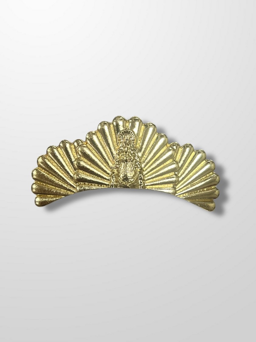 Broche dorado santuario del Rocio