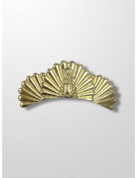 Broche dorado santuario del Rocio