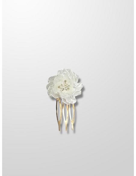 Peinecillo flor nacar mediano