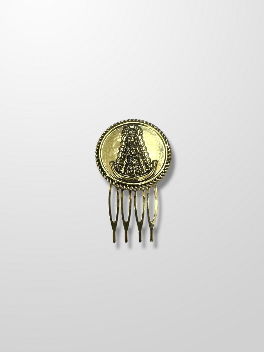 Peinecillo bronce medalla del Rocio 2