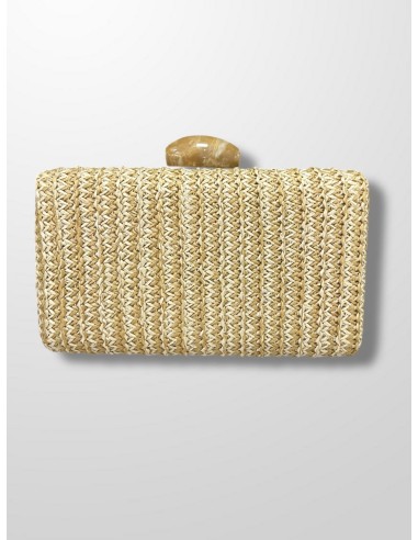 Clutch Rafia natural