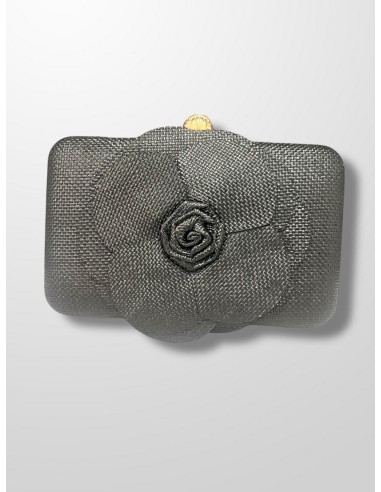 Clutch rafia flor