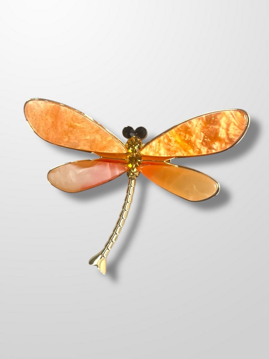 Broche libelula nacar 2