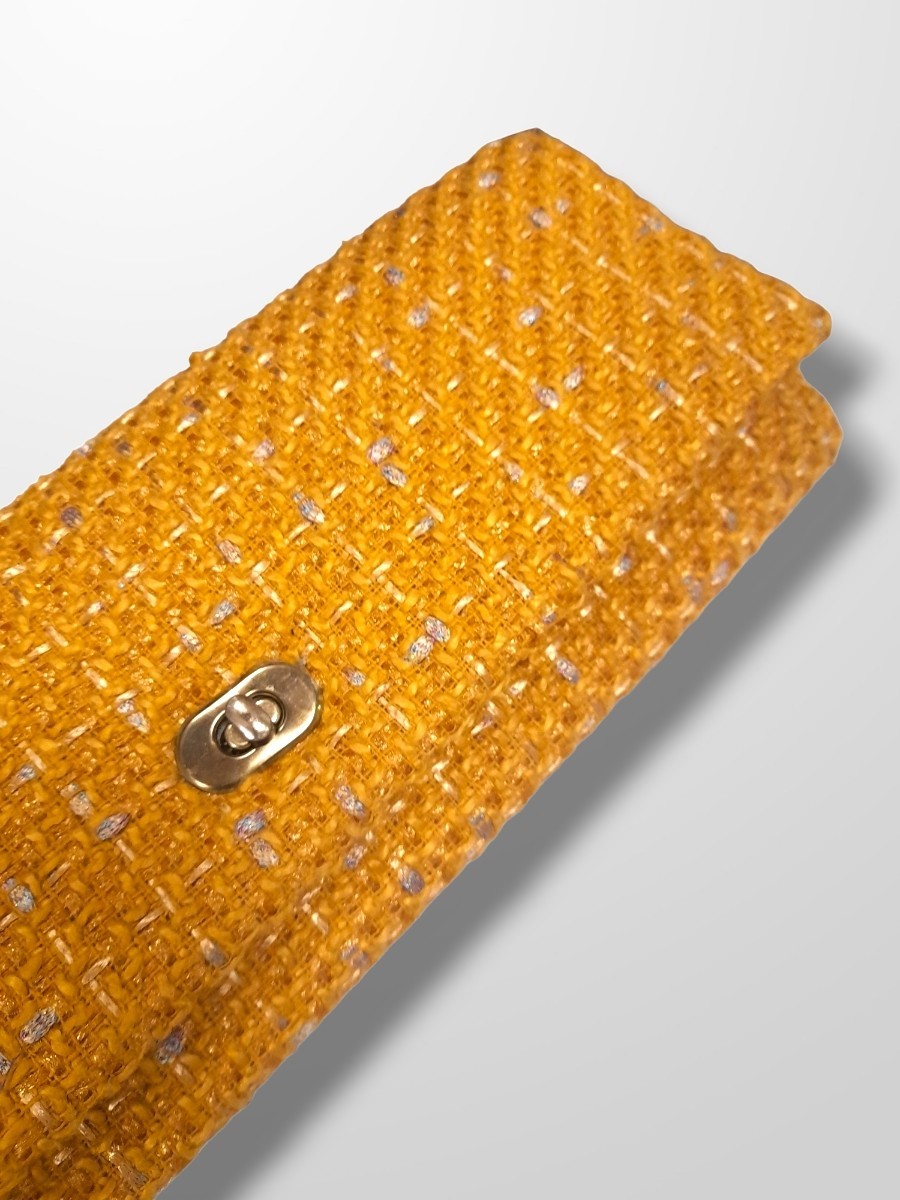 Alquilar Baguette tweed mostaza 2