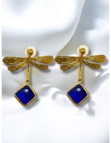 Pendientes libelula cristal