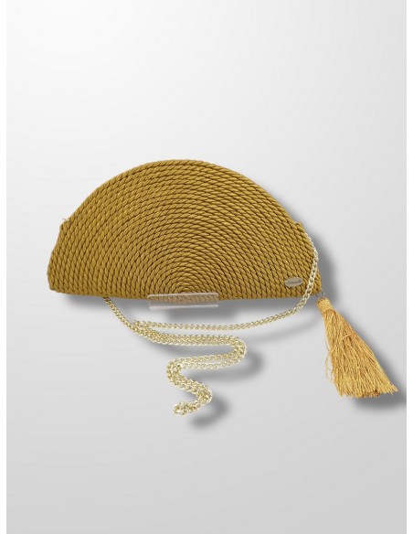 Bolso cordón de seda Abanico