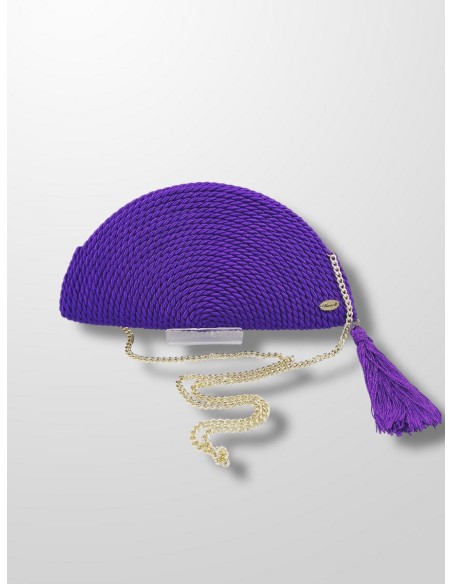 Bolso cordón de seda Abanico