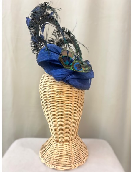 Alquilar casquete Pavo Real azul klein