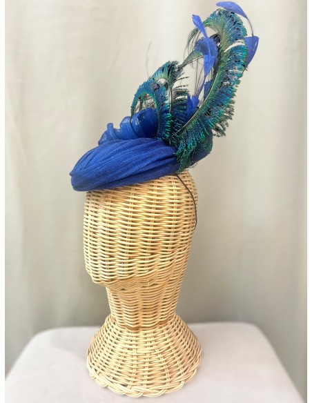 Alquilar casquete Pavo Real azul klein