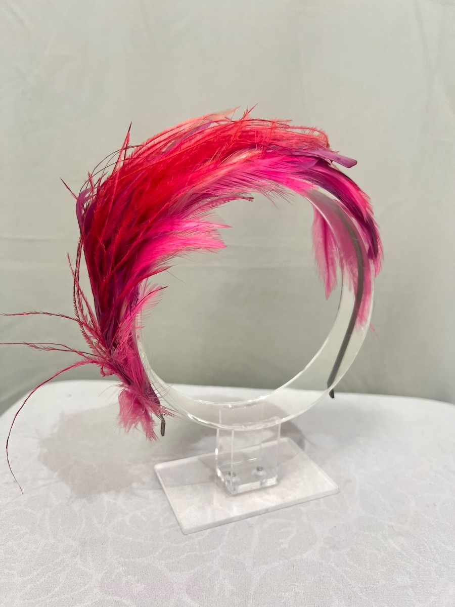 Alquilar diadema Yllany fucsia