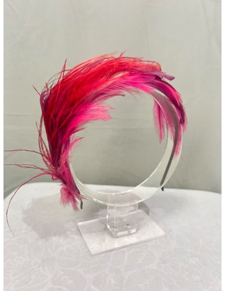 Alquilar diadema Yllany fucsia