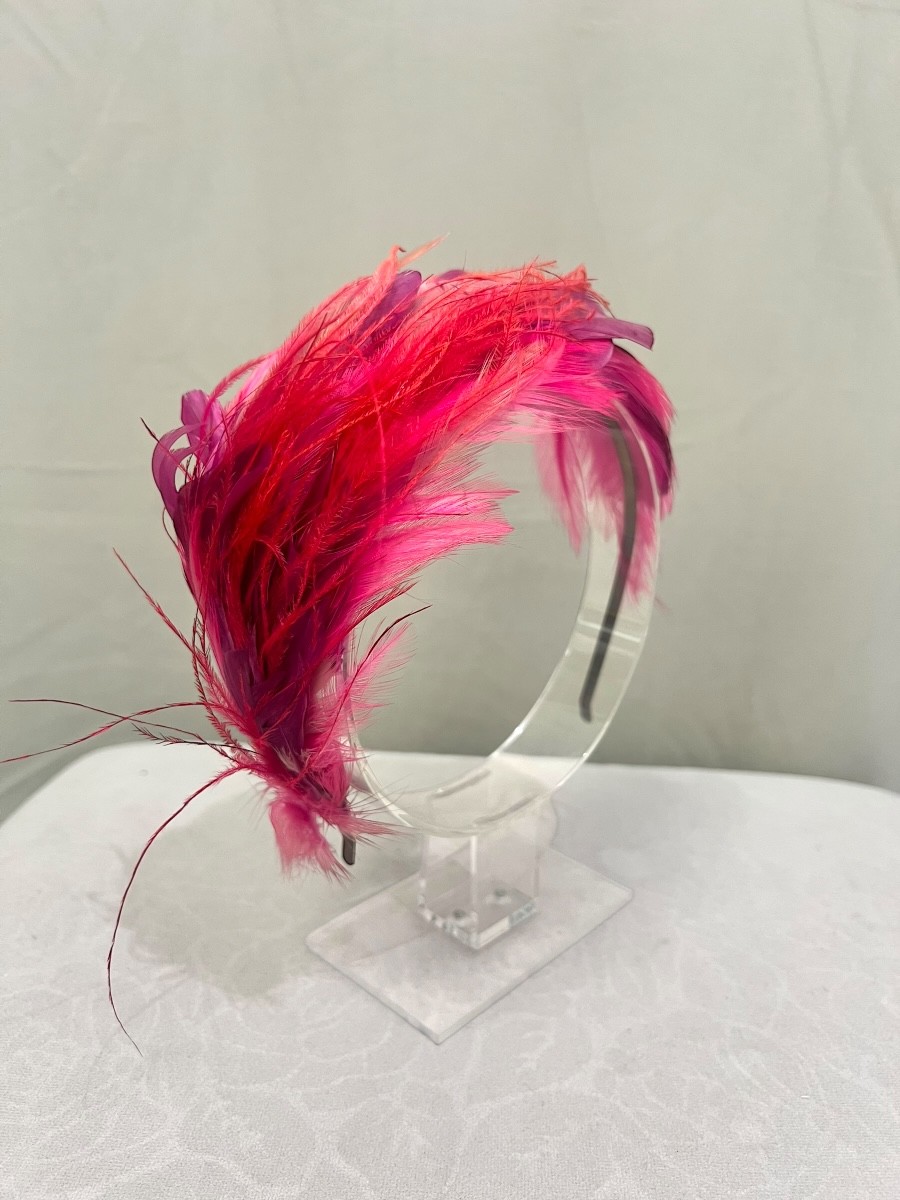 Alquilar diadema Yllany fucsia 2