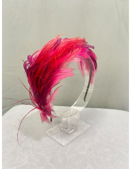 Alquilar diadema Yllany fucsia