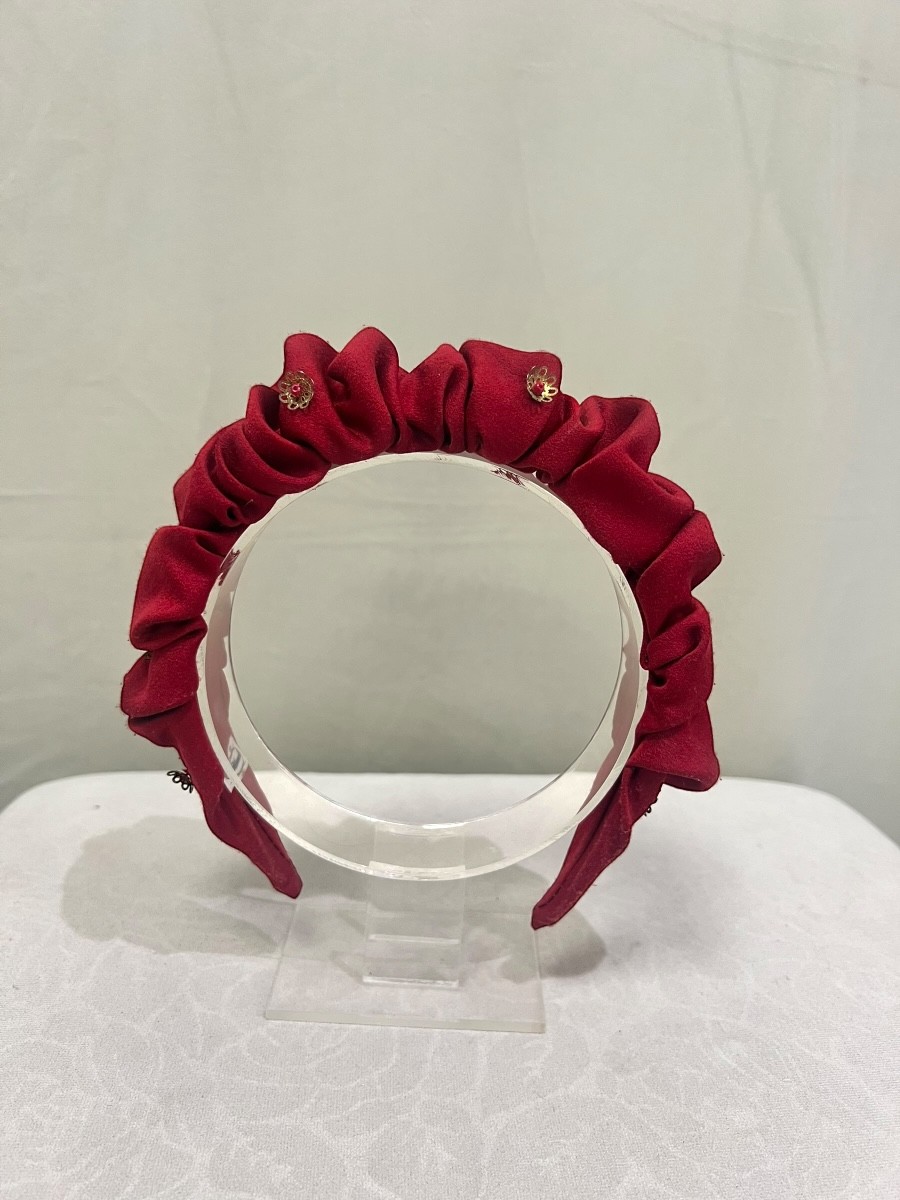 Alquilar diadema fruncida vino 2